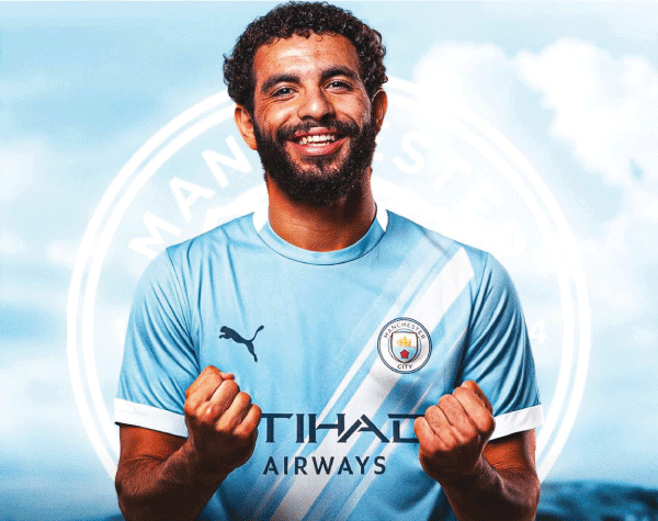  التحق ببعثة المنتخب على متن طائرة خاصة: آيت نوري بقميص مانشستر سيتي لخمســــــــــة مواســــــــــــــــم