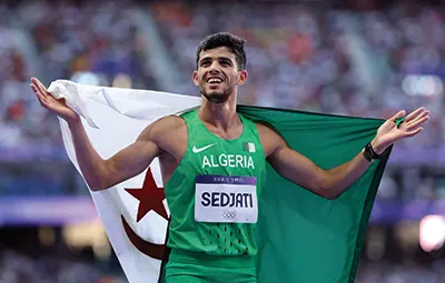 تألق في ستوكهولم: سجاتي يحقق ثاني أفضل توقيت عالمي