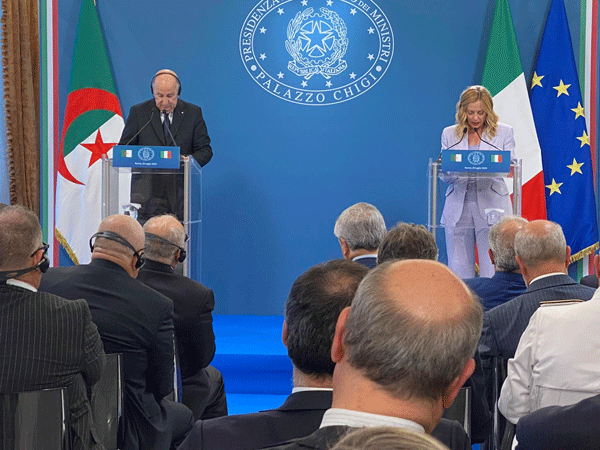  توجت الدورة الخامسة للقمة الحكومية:   اتفاقيات هامة لتعزيز الشراكة الاستراتيجية بين الجزائر وإيطاليا