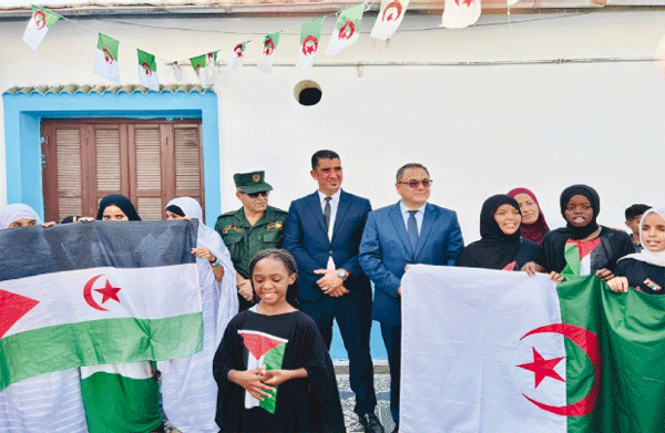  الطارف: استقبال الفوج الثاني لأطفال الجمهورية العربية الصحراوية 
