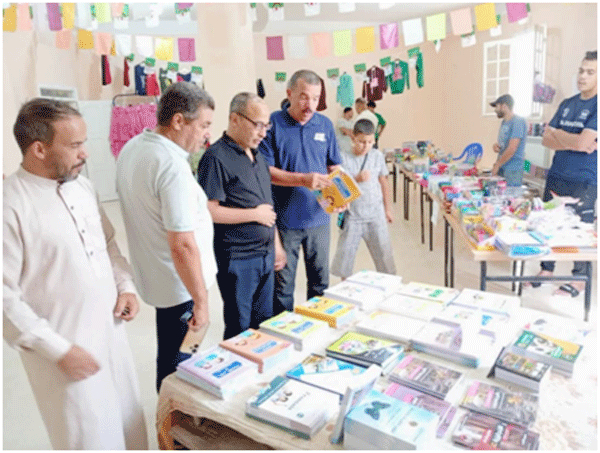 تسليم 9940 مئزرا وحقيبة مدرسية بكافة لوازمها: تخصيص 62 نقطة لبيـــــع الكتــــاب المدرســـــي بخنشلـــــــــة