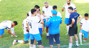 مُدرب الموك كمال عاشوري للنصر: الأداء الحقيـقي سيظهـر مع تخفيـف العمـل البـدني
