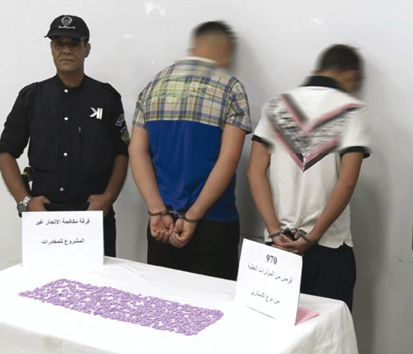 سطيف: الإطاحة بمروّجين وتفكيك شبكة لتهريب الإكستازي