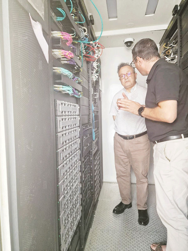 عاين البنية التحتية لنظام بروغراس: بداري يشدّد على التحسين المستمر للخدمة الرقمية 