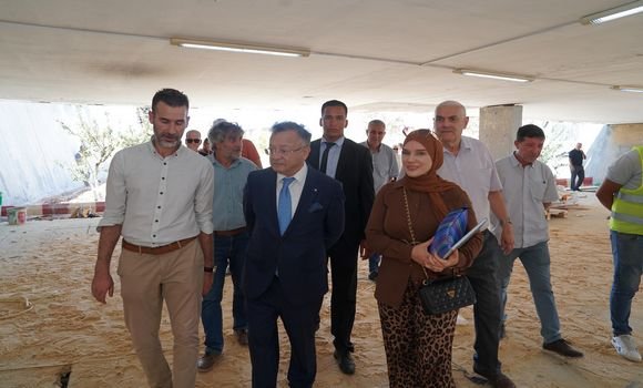 بداري يعاين أشغال التهيئة بجامعة هواري بومدين للعلوم والتكنولوجيا