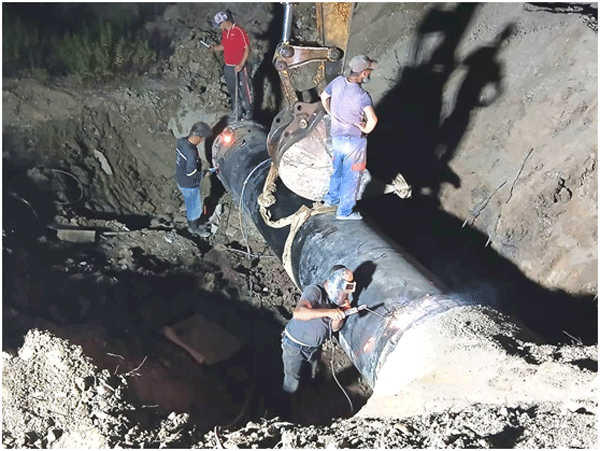 بعد السيطرة على كسر بقناة الجر الرئيسية: توقـع عودة الضخ إلى 4 بلديات بقــالمة بداية من اليوم