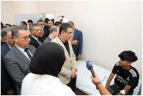 حادثة وفاة طفلين بعضات كلب مسعور في أم البواقي: وزير الصّحة يعزّي العائلتين ويقف على حالات المصابين 