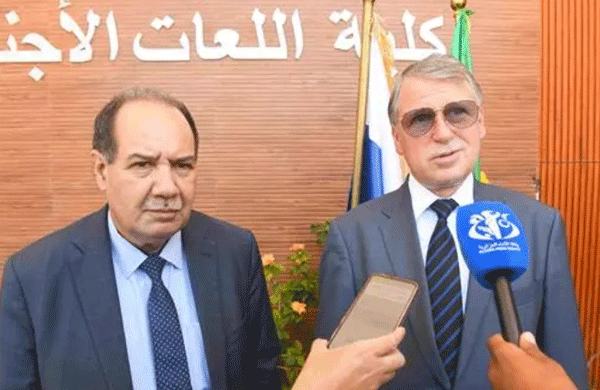 السفير الروسي يؤكد تشجيع معاهد تدريس اللغة الروسية بالجزائر: تبادل بعثات للطلبة بين جامعتي وهران و موسكو