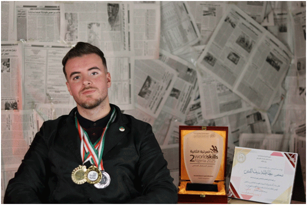 المتوج بالمرتبة الثانية في أولمبياد المهن سيف الدين مطاطلة: التكوين المهني فرصة ثانية للتعلم والتحرر من البطالة
