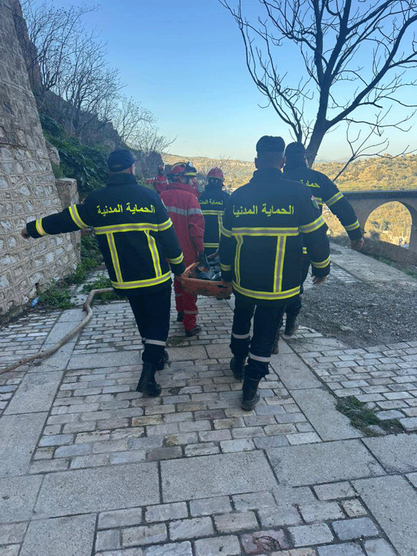 العثور على جثة شاب سقط من جسر ملاح سليمان